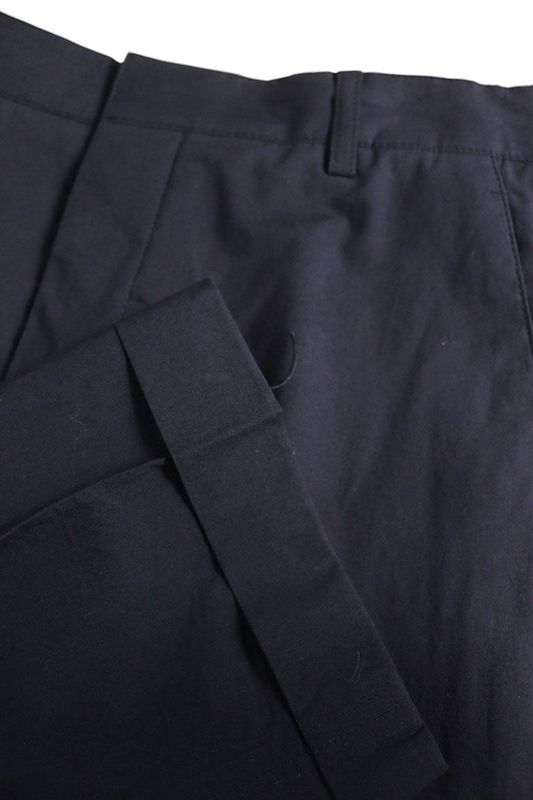Prada Cotton Long Pants 44 Dark Navy