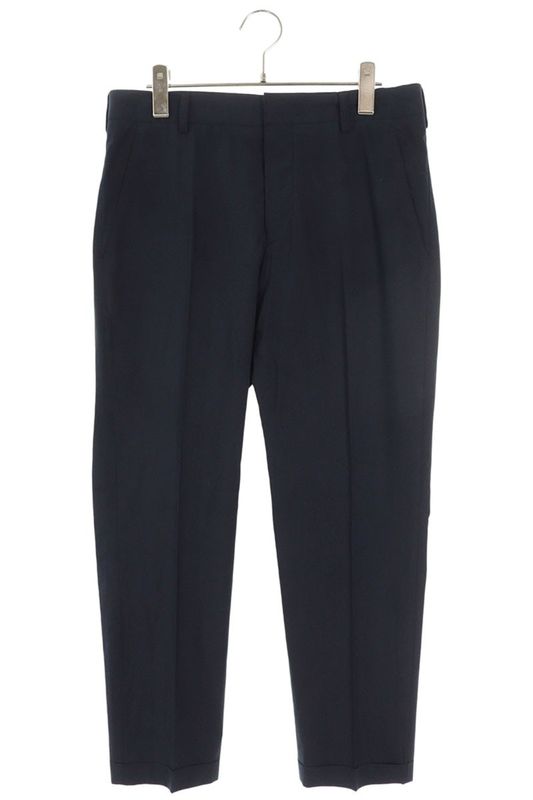 Prada Cotton Long Pants 44 Dark Navy
