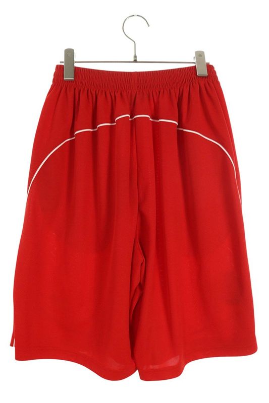 Balenciaga Logo Patch Game Mesh Shorts Xxs Pants