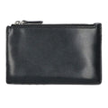 Balenciaga Leather Fragment Case Wallet Black Green