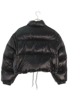 Prada Triangle Plate Cropped 2-Way Down Jacket 38