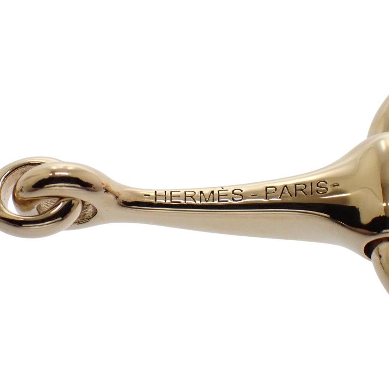 Hermes Scarf Ring Twill Metal Gold
