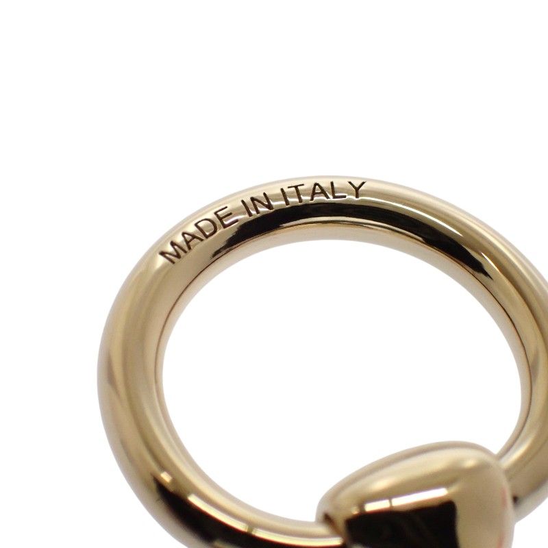 Hermes Scarf Ring Twill Metal Gold