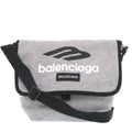 Balenciaga Explorer Cotton Gray Messenger Bag Gray- Black