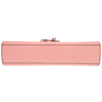 Gucci Emily Micro Guccissima Leather Pink Shoulder Bag Chain