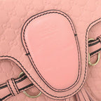 Gucci Emily Micro Guccissima Leather Pink Shoulder Bag Chain