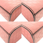 Gucci Emily Micro Guccissima Leather Pink Shoulder Bag Chain