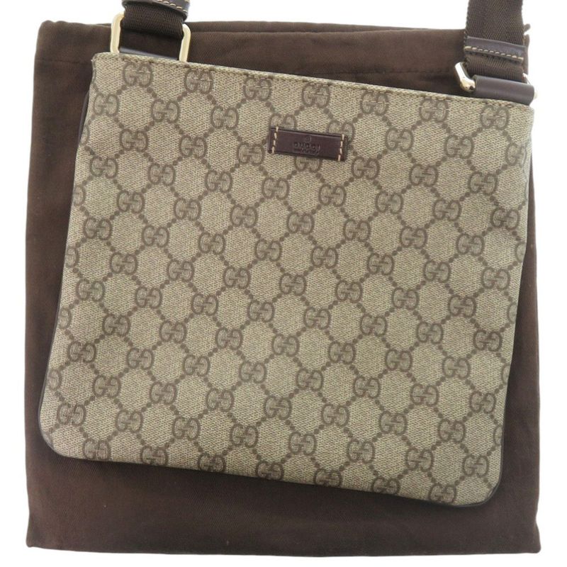 Gucci GG Supreme Beige Shoulder Bag