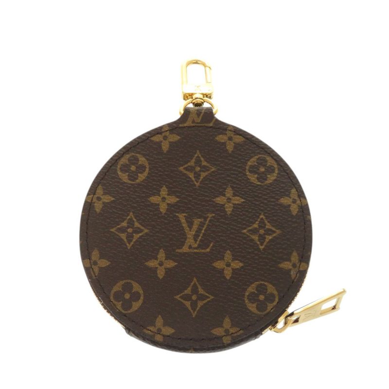 Louis Vuitton on the Go PM Shoulder Strap with Coin Case Monogram Canvas White Brown