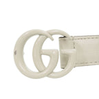 Gucci Double Leather 75 30 White