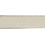 Gucci Double Leather 75 30 White
