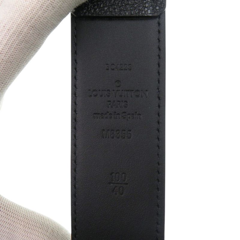 Louis Vuitton Saint Germain Leather 100 40 Black Silver