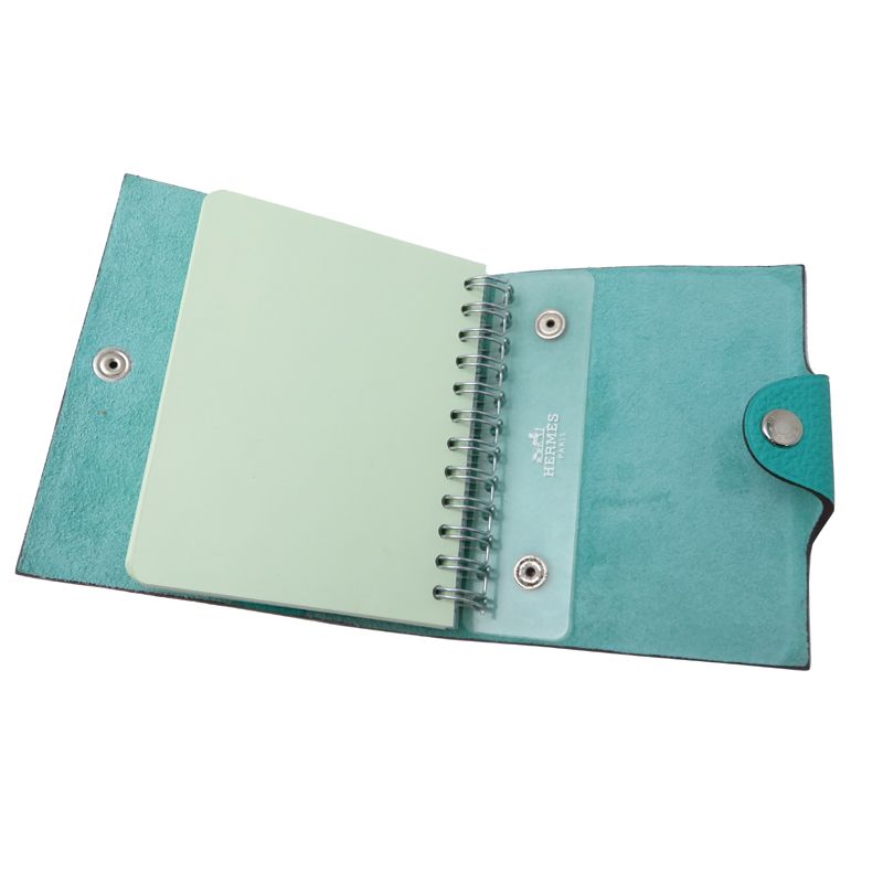 Hermes Notebook Cover Blue Light