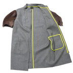 Fendi Coat 38 Stand Collar Fur
