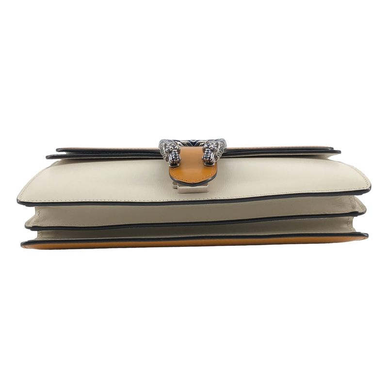 Gucci Dionysus Tricolor Chain Shoulder Bag Yellow Black White