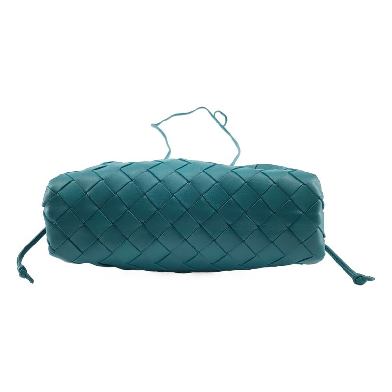 Bottega Veneta Mini Pouch Intrecciato Green