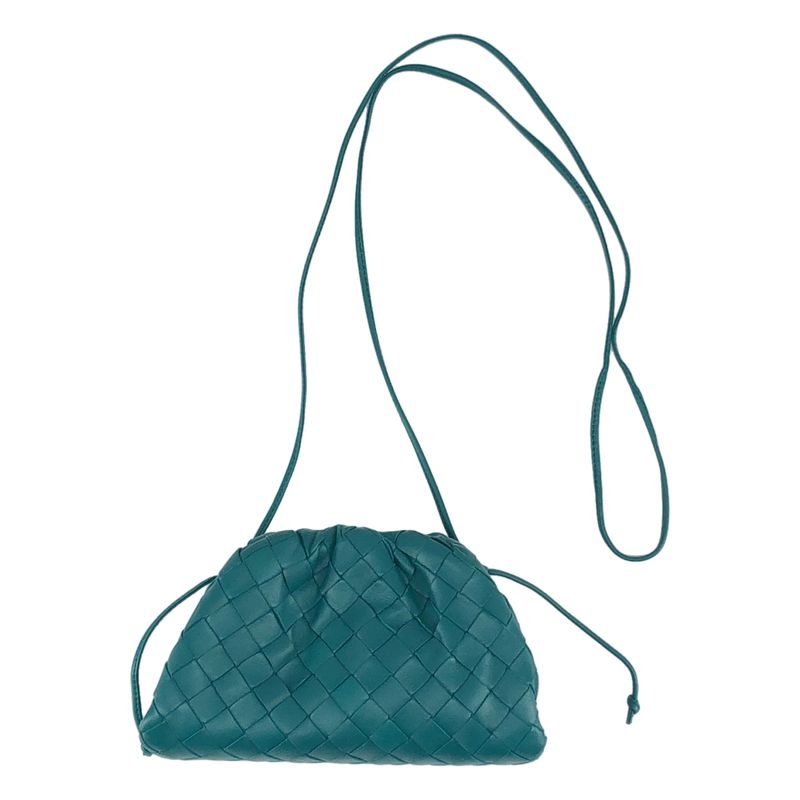 Bottega Veneta Mini Pouch Intrecciato Green