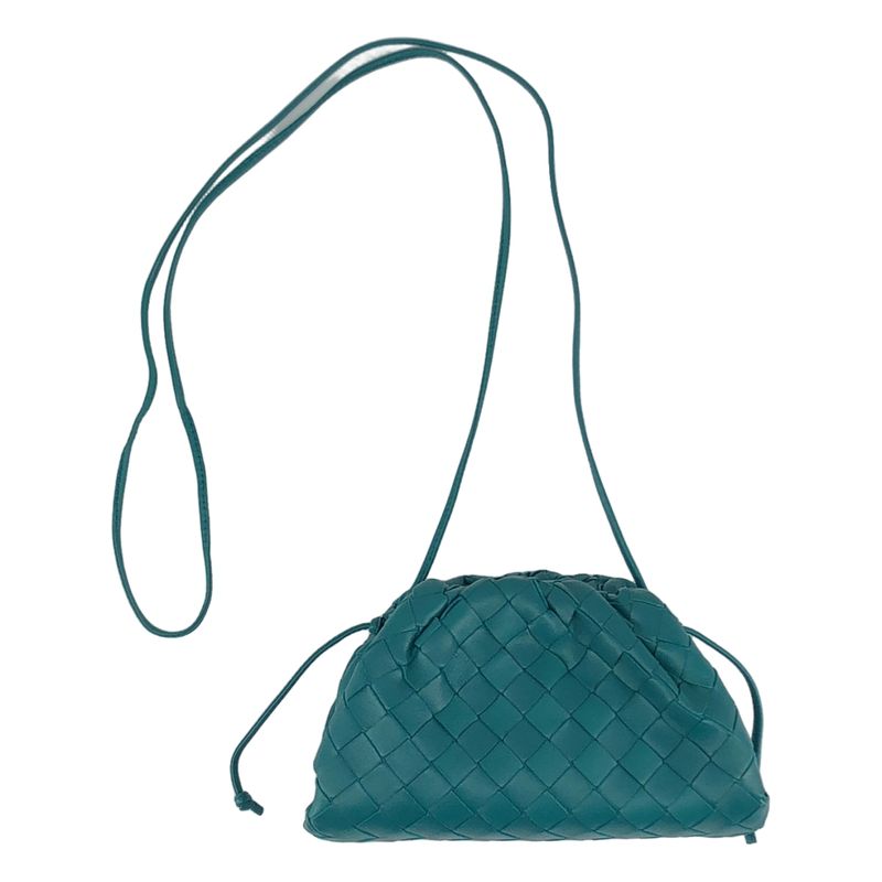 Bottega Veneta Mini Pouch Intrecciato Green