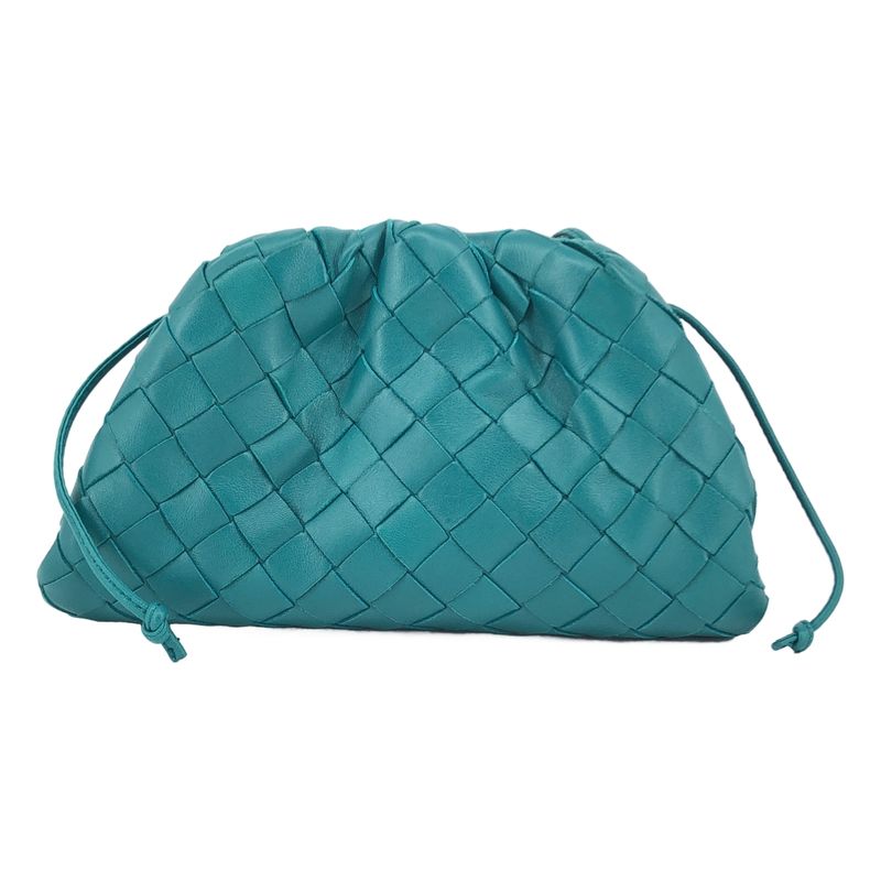Bottega Veneta Mini Pouch Intrecciato Green
