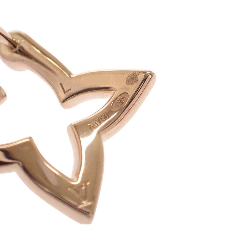 Louis Vuitton Hoop Earrings Ombre Blossom Of Pink