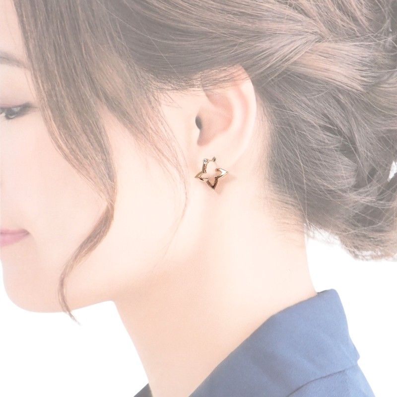Louis Vuitton Hoop Earrings Ombre Blossom Of Pink