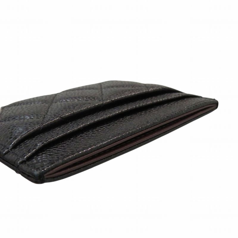 Chanel Card Case Caviar Leather