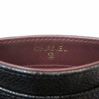 Chanel Card Case Caviar Leather