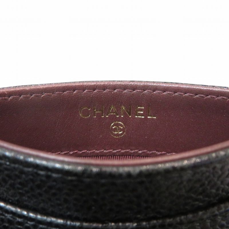 Chanel Card Case Caviar Leather