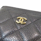 Chanel Card Case Caviar Leather