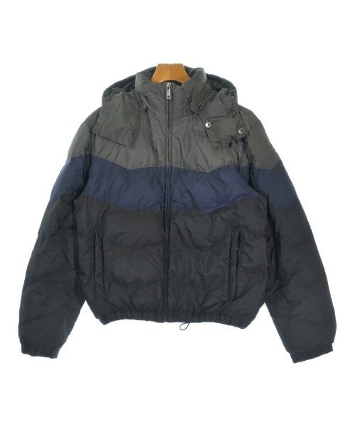 Prada Sport Down Jacket Vest Black Gray Navy