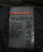 Prada Sport Down Jacket Vest Black Gray Navy