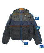 Prada Sport Down Jacket Vest Black Gray Navy