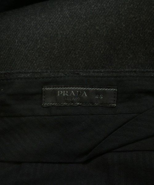 Prada Trousers Pants Gray 46 Dark
