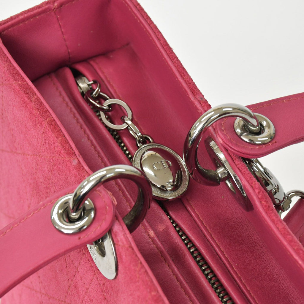 Dior Lady Large 2-Way Bag Cannage — view 8