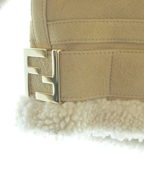 Fendi Jacket Leather Beige
