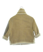 Fendi Jacket Leather Beige