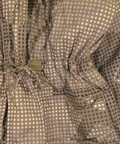 Hermes Down Coat Polyester Brown