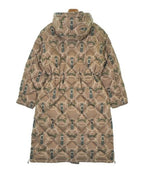 Hermes Down Coat Polyester Brown
