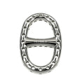 Hermes Mini Chaine D'ancre Perforet Twilly Ring Permanent Brass Silver