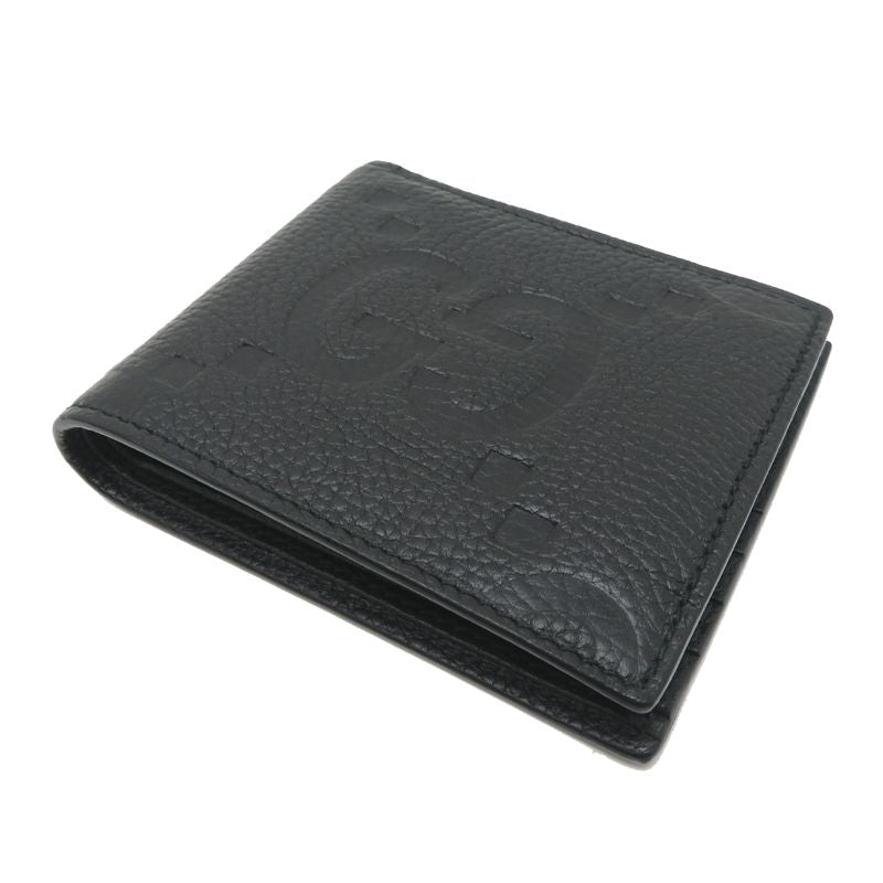 Gucci Bifold Wallet Leather Black
