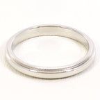 Tiffany & Co. Milgrain Platinum Ring