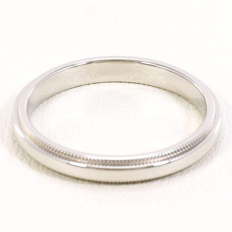 Tiffany & Co. Milgrain Platinum Ring