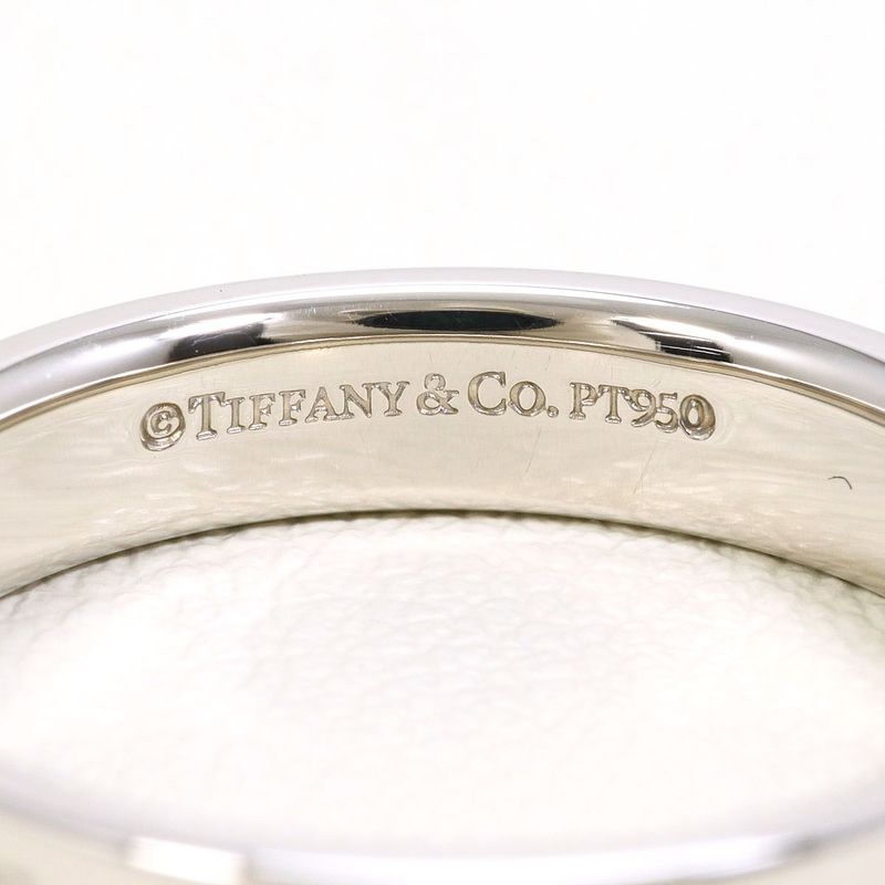 Tiffany & Co. T Cube Band Platinum Ring