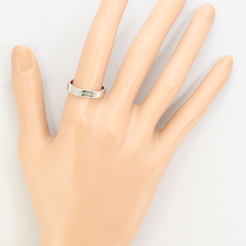 Tiffany & Co. T Cube Band Platinum Ring