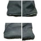 Prada Triangle Logo Tessuto Black Nylon Tote Shoulder Bag