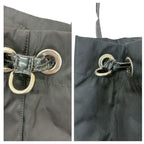 Prada Triangle Logo Tessuto Black Nylon Tote Shoulder Bag