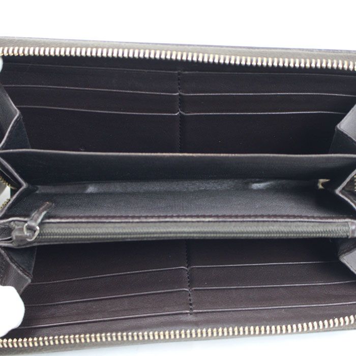 Gucci Ski Interlocking Wallet Beige Brown