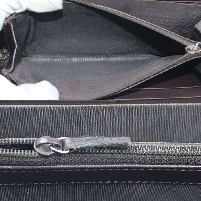 Gucci Ski Interlocking Wallet Beige Brown