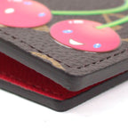 Louis Vuitton Couverture Passport MM Case Monogram Cherry
