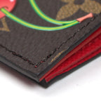Louis Vuitton Couverture Passport MM Case Monogram Cherry